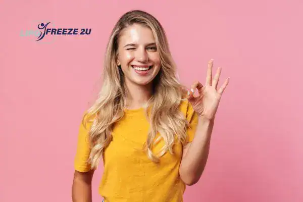 Picture of happy woman after HIFU vaginal tightening Eastbourne