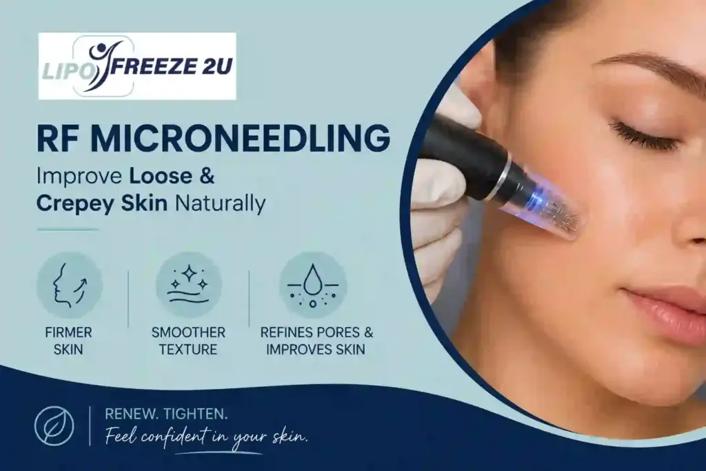 Can RF Microneedling Help Improve Loose and Crepey Skin Eastbourne?